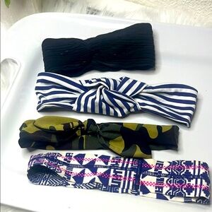 Set of Four Stylish Headbands
